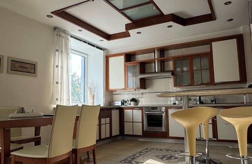 Minsk City Centre Apartment | 2-Min Walk to Historic Center! Luxe Private Rooms w/Co-Working & Co-Living Space