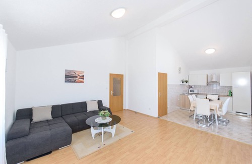 Kastel Stafilic Apartment | 2 minutes walk to the beach, Seaview apartment with seaview terrace, BBQ,parking
