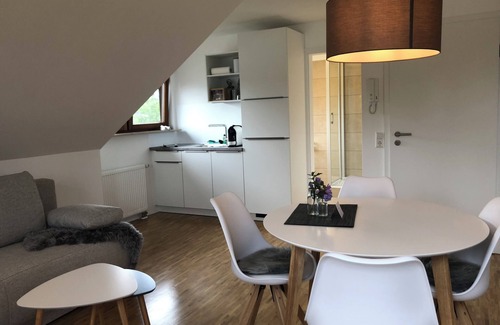 Radolfzell am Bodensee Apartment | 2-room attic apartment with lake view just 150 meters from Lake Constance