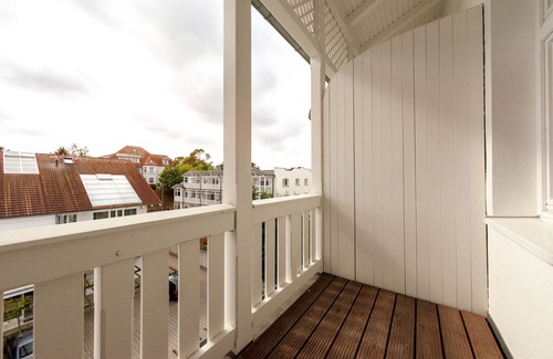 Binz Villa | 2-room apartment no. 10, sea view, balcony, beach chair, Villa Strandidyll Binz