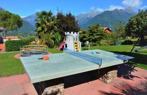 Colico Piano Apartment | 2-room apartment with pool, children's pool and table tennis table