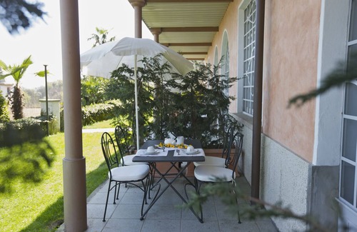 Carciano Apartment | 2-room apartment with terrace in an Art Nouveau villa with communal pool