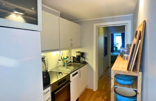 Oslo City Centre Apartment | 2-Room city center w/French Balcony, 5 min Oslo S