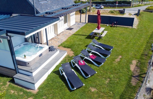 Plougonvelin House | 2 seaside houses, 2 spa, enclosed property, luxury, Finistère