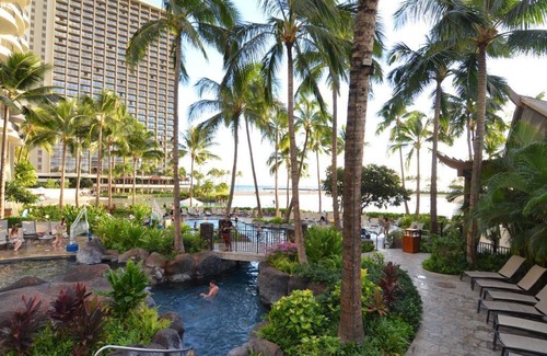 Waikiki Resort | 2 Story Penthouse 3 Bed, 3 Bath Ocean View - Lagoon Tower HGVC Hawaiian Village