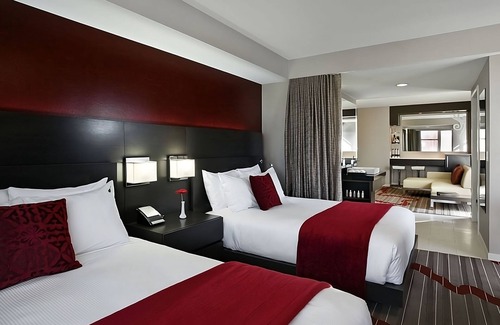 Gaslamp Quarter Hotel | 2 Suites 2 Queen Beds at Hard Rock Hotel San Diego, Historic Gaslamp!