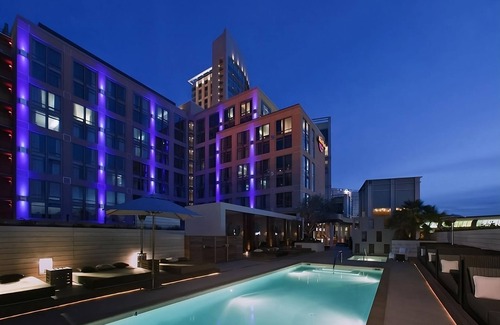 Gaslamp Quarter Hotel | 2 Suites 2 Queen Beds at Hard Rock Hotel San Diego, Historic Gaslamp!