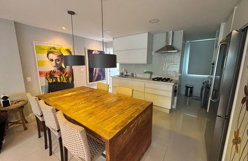 Barra da Tijuca Apartment | 2 Suites + Office overlooking P. Gávea. Jd. Oceanic