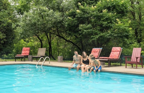 Mauricie House | 2 Units on Scenic Nature w/Fireplace, Spa & Modern Comforts Near Forest Trails