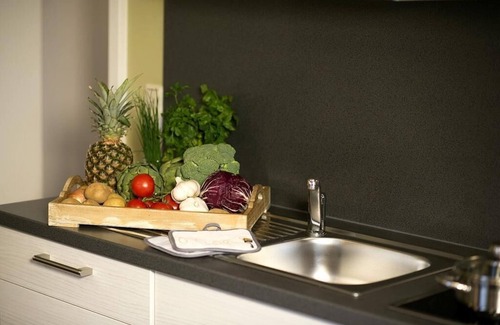 Stolpe Apartment | 2 Zimmerappartement,38m², für 2 Personen, 1 Schlafzimmer mit Komfortdoppelbett,