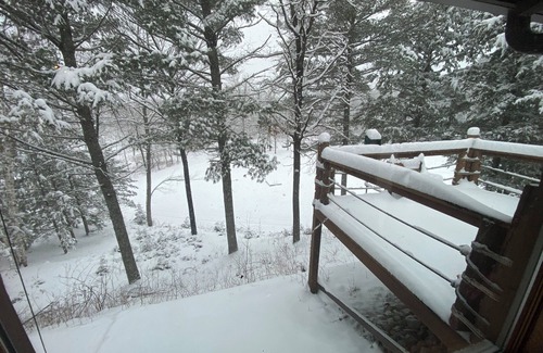 Suring Cabin | 20 acre, 5-bedroom waterfront cabin in Suring. Private pond & River Access!