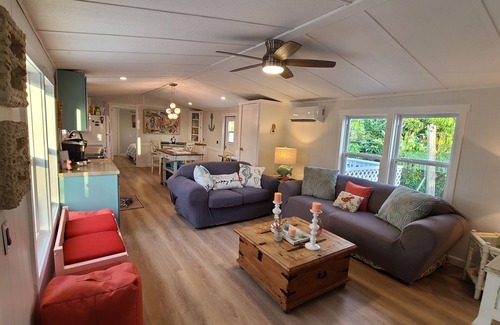 Key Largo Cottage | 200ft of Waterfront with Tiki & Heated Pool - Boaters Paradise