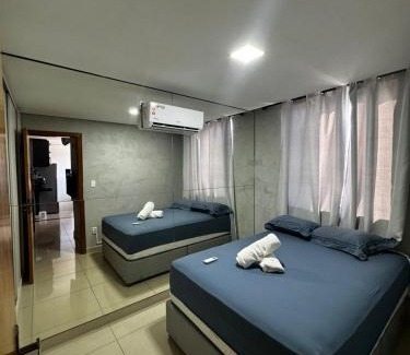 Castelo Apartment | 202 - Loft de luxo Moderno - Ar condicionado