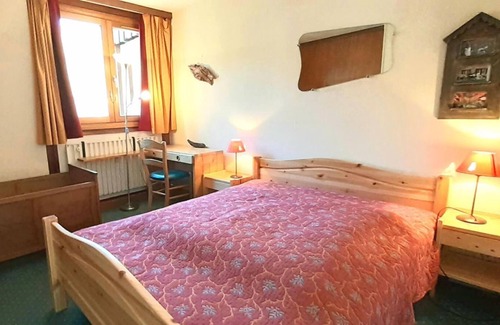Aime Apartment | 20m from resort center, 2nd floor, view ski slopes, balcony, tv, 45m², La Plagne