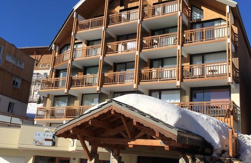 Viel-Alpe Apartment | 20m² south-facing studio with terrace 50 m from ski resort center