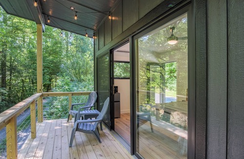 Rosman Cabin | 24 Caddisfly Court - Riverfront Fishing Cabin
