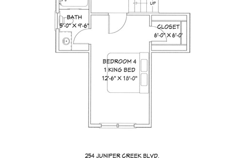 Pinehurst House | 254 Juniper Creek : 4 BR, 3 BA House in Pinehurst, Sleeps 8