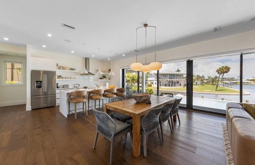 Holmes Beach House | 28-Night Min Luxury Canal Home with Pool & Deck