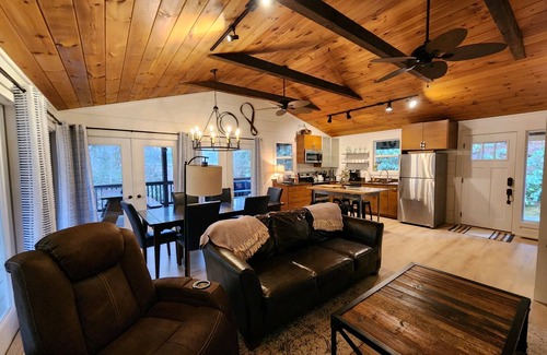 Cashiers House | 2Bd/1Ba ,opt'l +1Bd/1Ba, stream/waterfall/firepit, in Cashiers. Pet Friendly,