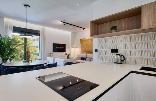La Buhaira Apartment | 2BR/2BA Apt, 3rd Floor, Elevator, Workspace & Free Parking