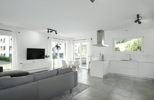 Limpertsberg Apartment | 2BR Apt 100 m2 w Terrace Garden, Free Pkg ID26