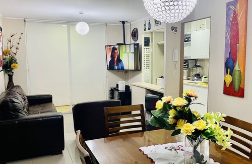 La Serena Apartment | 2BR apt just 100 m from the beach