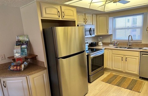 Avon By The Sea Condo | 2BR Beachfront Condo W/Pool BBQ Steps To Dining, Shopping Pier & More!