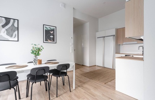 Tampere Apartment | 2BR Brand New Apartment with Sauna and Balcony