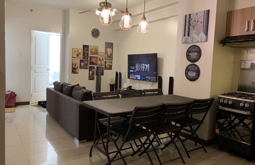 Davao Condo | 2BR condo w/NETFLIX & KTV | 20mbps fibr wifi @Verdon Parc Davao
