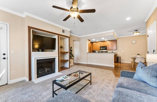 Reno/Tahoe Airport Apartment | 2BR Getaway Pool, Gym, Basketball Court & Theater