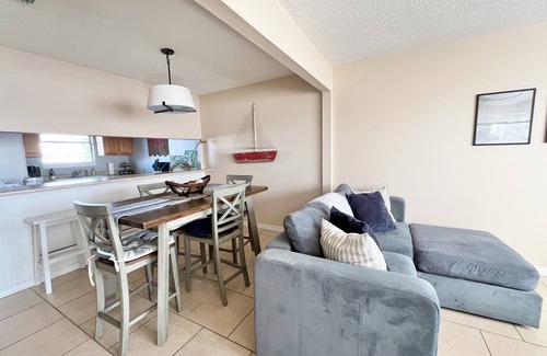 Sugar Beach House | 2BR Gulf Front Complex - Heated Pool - Patio - Ask about WINTER DISCOUNTS!