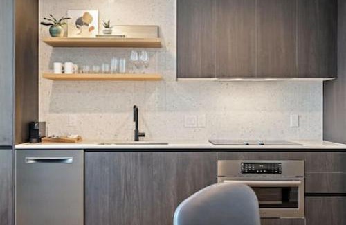 Rainey Street Historic District Apartment | 2BR Lux Highrise + Austin + Vibrant Rainey St