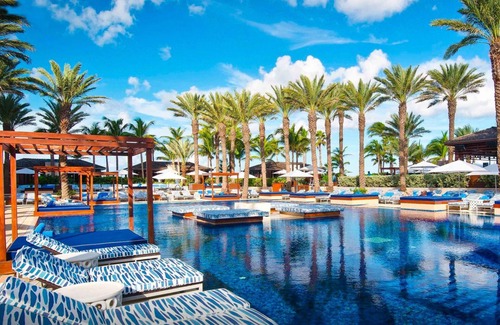 Paradise Island Condo | 2BR Oceanfront Suite – The Reef Atlantis, Full Kitchen & Balcony Sleeps 9