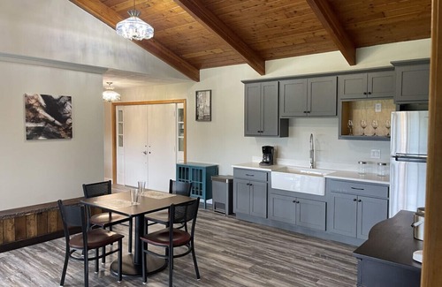 Wellsboro Cabin | 2BR Suite w/Shared Game Room Near Trails + Town