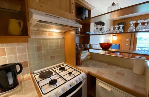 Le Chinaillon Apartment | 2nd floor, view mountain, balcony, parking, tv, ski locker, 40m², Le Grand Bornand