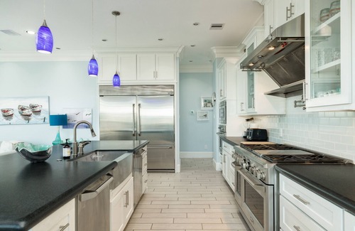 Beachside Village House | 2nd Row Dog Friendly Home w/Gulf views, 2 Decks, Screened Area
