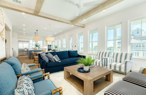 Red Fish Cove House | 2nd Row Retreat, Elevator, Beach & Bay Views, All Bedrooms w/Deck Access