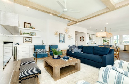 Red Fish Cove House | 2nd Row Retreat, Elevator, Beach & Bay Views, All Bedrooms w/Deck Access