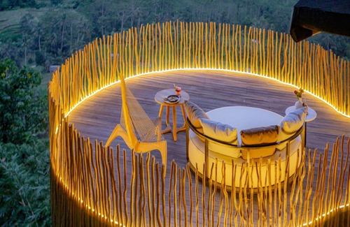 Klungkung Villa | 3 Bdr - The Dream Cliffside Bamboo Villa By Avana