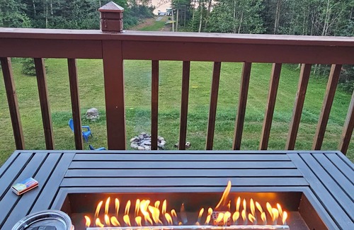 Iron River House | 3 bed/2 bath, Pet friendly Log Lakehouse on 5 acres. Private and &nrelaxing.