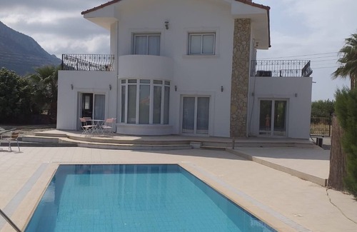 Kyrenia District Villa | 3 bedroom, detached villa with private pool & mountain and sea views