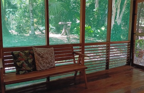 San Ignacio House | 3 Family Cottages -7 beds~AC~ Screened balcony~ Breakfast and dinner onsite.