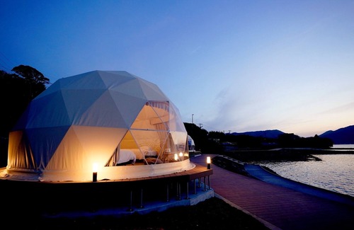 Ama RV Rental | 3 Geodome Breakfast included plan For 3 adult/Oki County Shimane