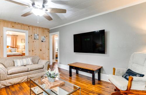 Forest City House | 3 Mi to Downtown Home with Fire Pit in Forest City