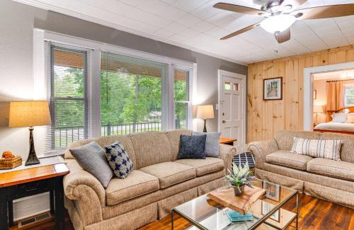 Forest City House | 3 Mi to Downtown Home with Fire Pit in Forest City