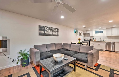 Club Crest House | 3 Mi to Olde Town Arvada: Modern Duplex w/Patio!