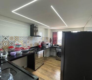 Asa Sul Apartment | 3 quartos completos, piscina aquecida aguas claras