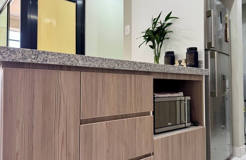 Independencia Apartment | 3 RB, Fast Wi-Fi, mountain view, barbecue area, garage. elevator.