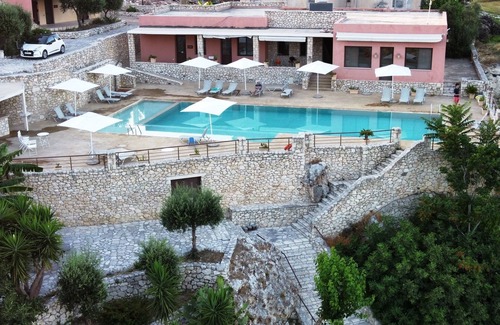 Exopoli Apartment | 3 room apartment with view Oasis (Rose) above Georgioupolis