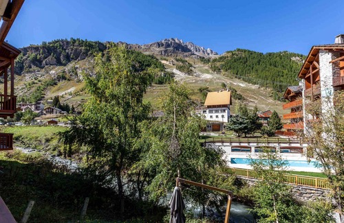 Val-d'Isere Apartment | 3-room apartment with terrace, fireplace, parking, and WiFi in Val-d'Isère